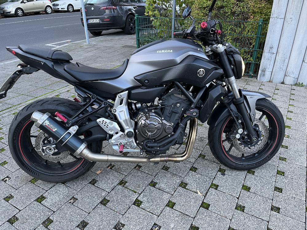 Motorrad verkaufen Yamaha mt 07 Ankauf
